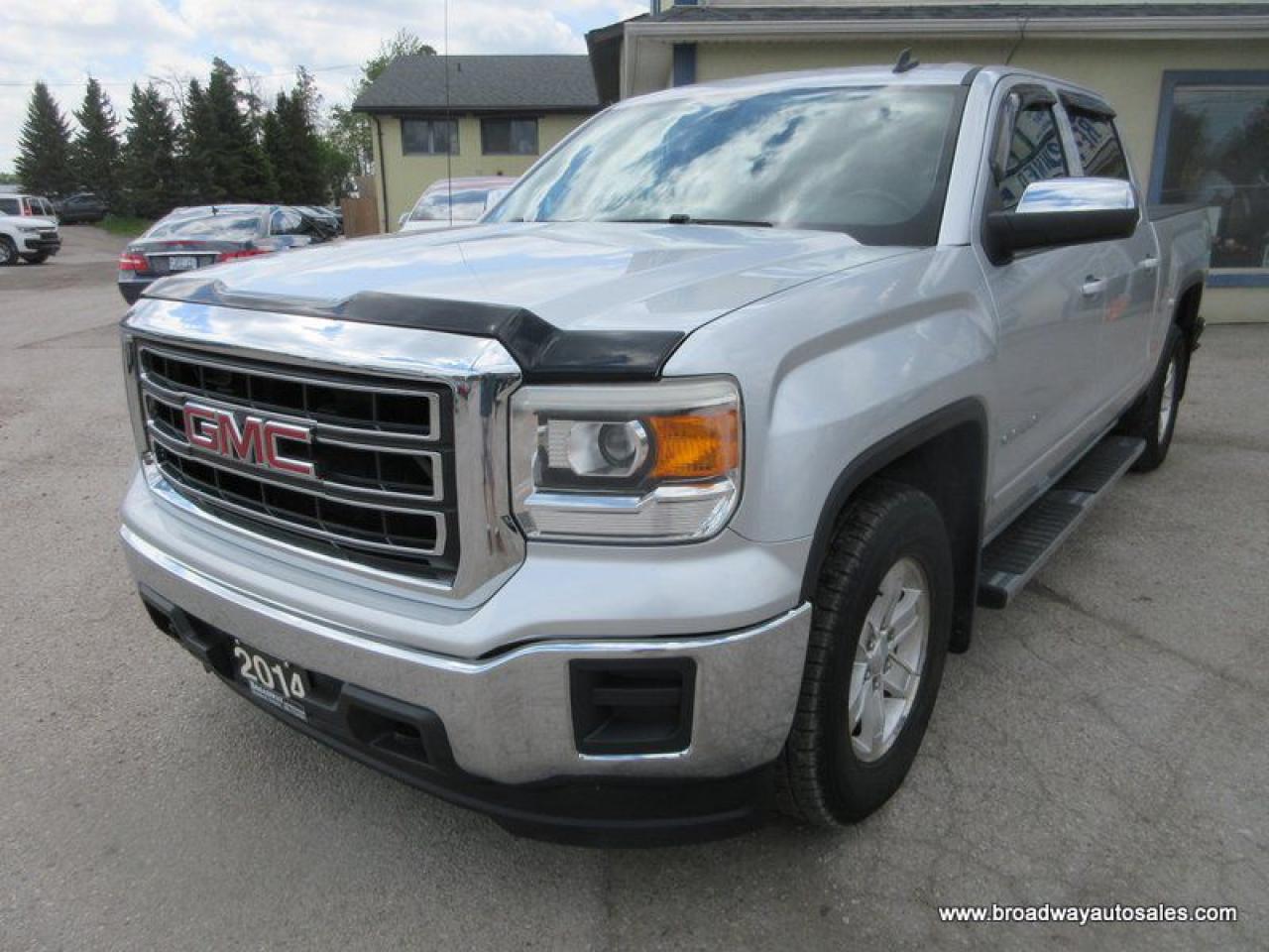 Used 2014 GMC Sierra 1500 POWER EQUIPPED SLE-MODEL 6 PASSENGER 5.3L - V8.. TWO-WHEEL DRIVE.. CREW-CAB.. SHORTY.. BACK-UP CAMERA.. KEYLESS ENTRY.. BLUETOOTH SYSTEM.. for sale in Bradford, ON