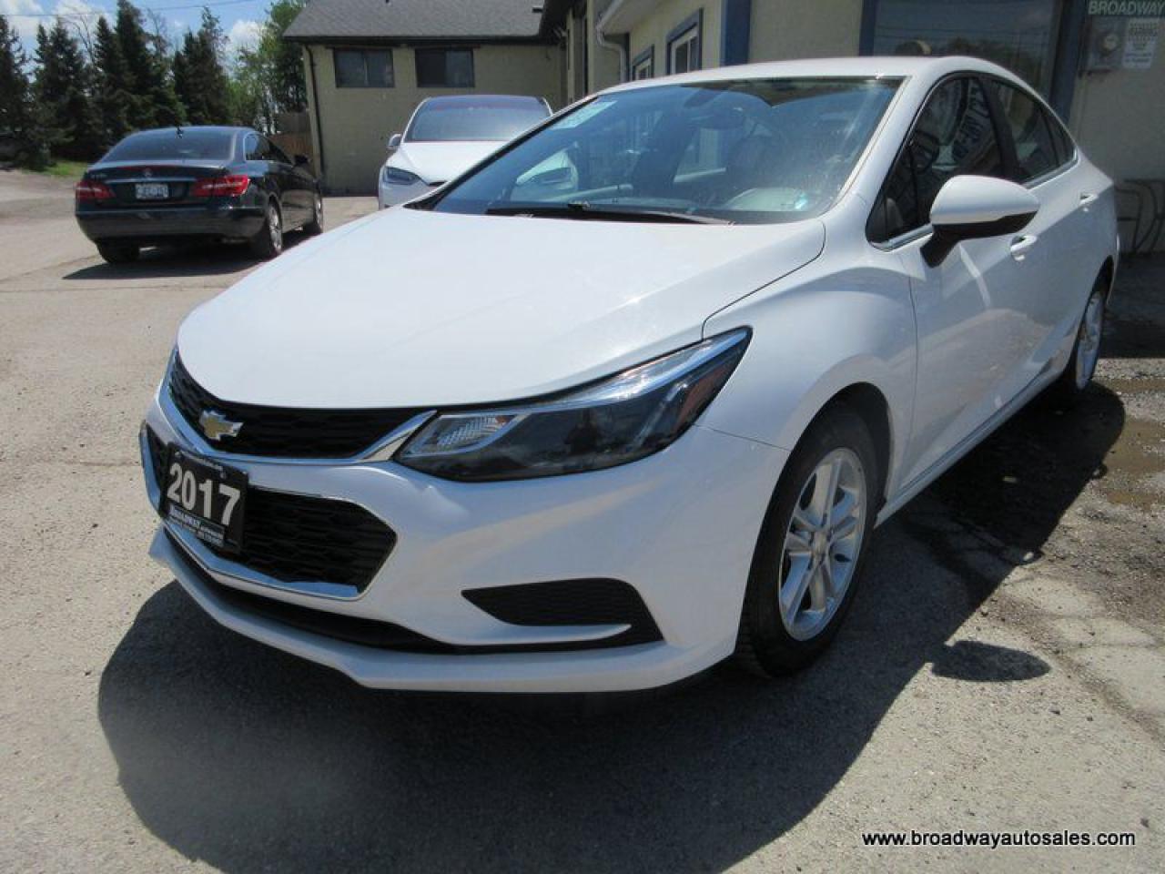 Used 2017 Chevrolet Cruze GREAT VALUE 1-LT-EDITION 5 PASSENGER 1.4L - TURBO.. HEATED SEATS.. BACK-UP CAMERA.. TOUCH SCREEN DISPLAY.. BLUETOOTH SYSTEM.. KEYLESS ENTRY.. for sale in Bradford, ON