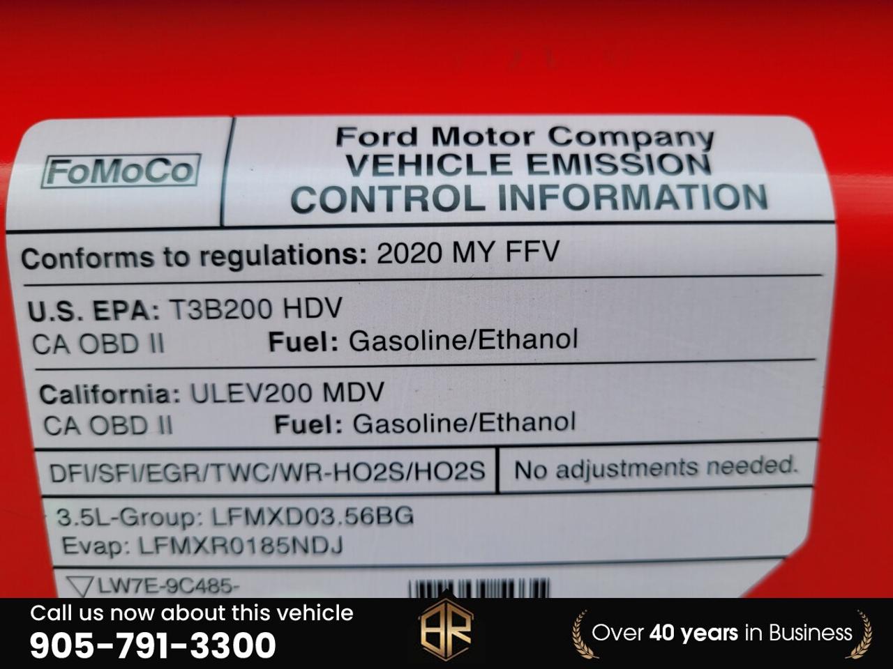 2020 Ford Transit Cargo T 250 Van | No Accidents Reported | Blind Spot Photo