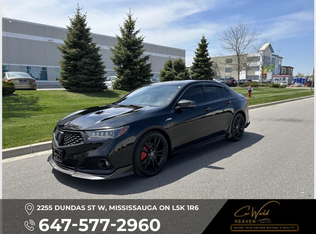 Used 2018 Acura TLX TECH A-SPEC SH-AWD V6 for sale in Mississauga, ON