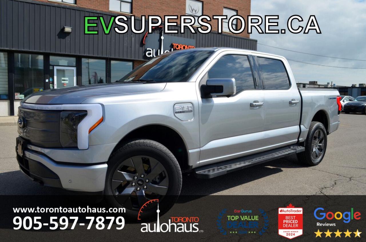 Used 2023 Ford F-150 Lightning LARIAT I NO ACCIDENTS I LOADED for sale in Concord, ON