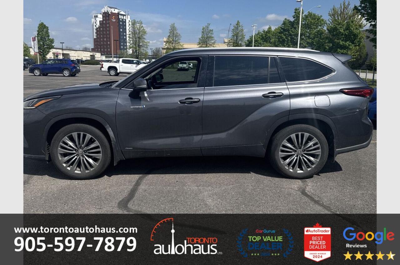 Used 2020 Toyota Highlander Hybrid Platinum I 7 SEATER I OFF LEASE for sale in Concord, ON