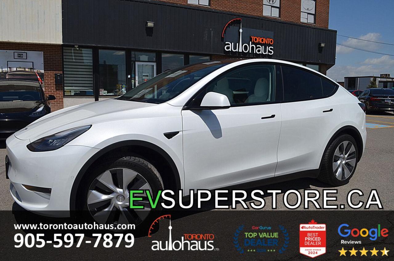 Used 2021 Tesla Model Y LR AWD I WHITE INTERIOR I OVER 100 AVAILABLE for sale in Concord, ON