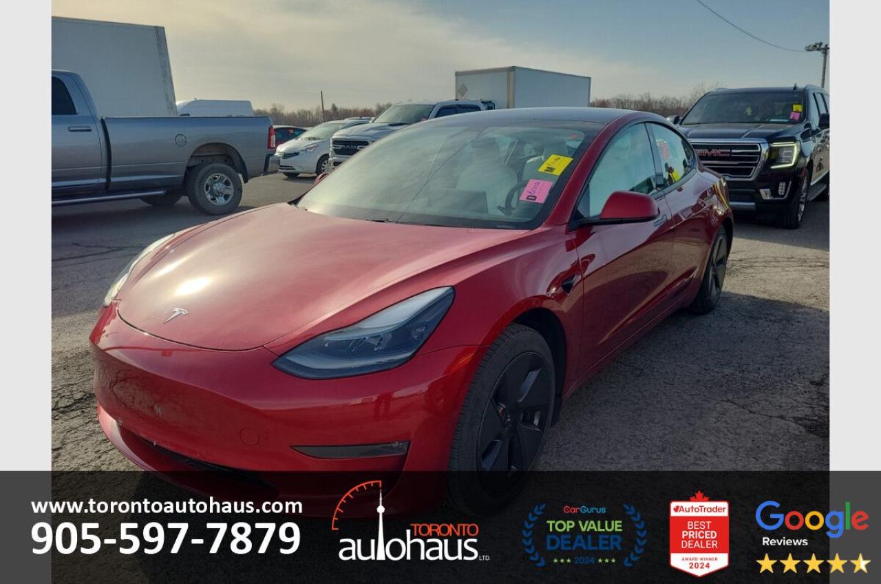 Used 2021 Tesla Model 3 AWD I WHITE INTERIOR I OVER 100 TESLAS EVSUPERSTORE.CA for sale in Concord, ON