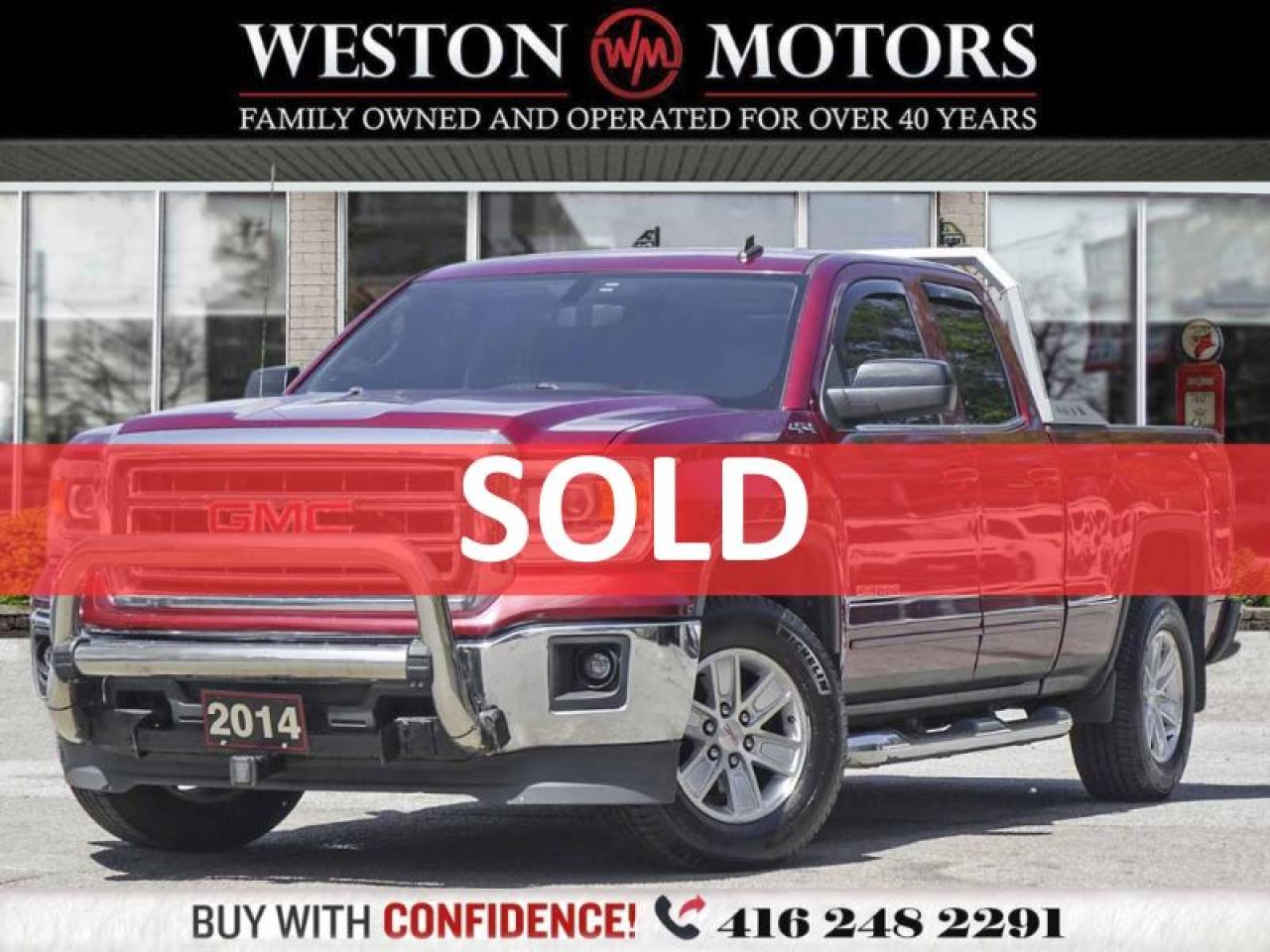 2014 GMC Sierra 1500 SLE*4X4*REV-CAM*DOUBLE CAB