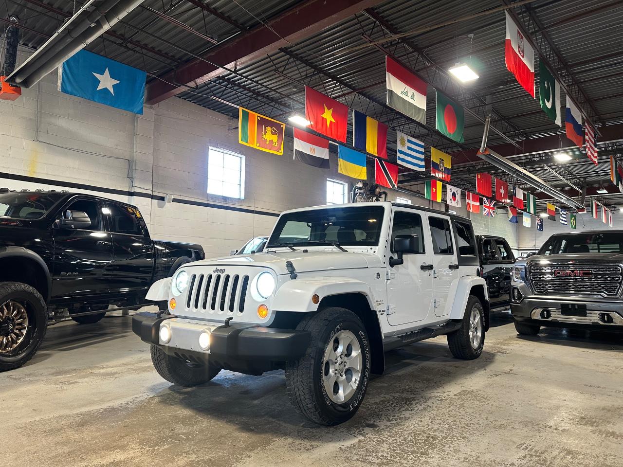 Used 2015 Jeep Wrangler SAHARA UNLIMITIED | ALPINE SOUND | 4X4 V6 for sale in North York, ON