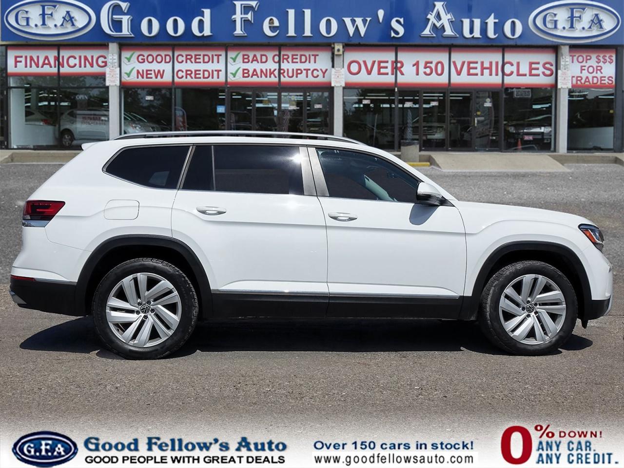 2021 Volkswagen Atlas HIGHLINE MODEL, AWD, 7 PASSENGER, LEATHER SEATS, S Photo3