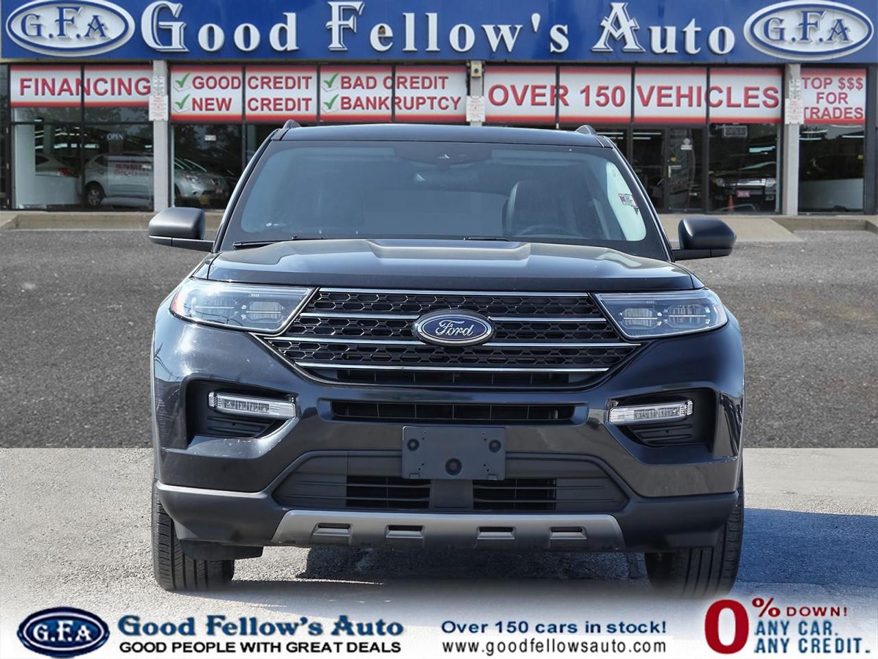 2022 Ford Explorer XLT MODEL, AWD, 7 PASSENGER, LEATHER SEATS, SUNROO Photo2
