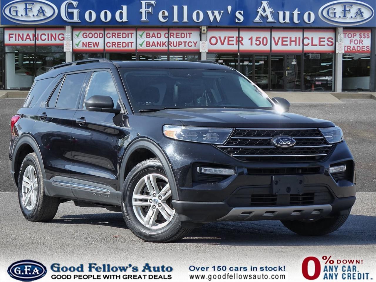 Used 2022 Ford Explorer XLT MODEL, AWD, 7 PASSENGER, LEATHER SEATS, SUNROO for sale in North York, ON