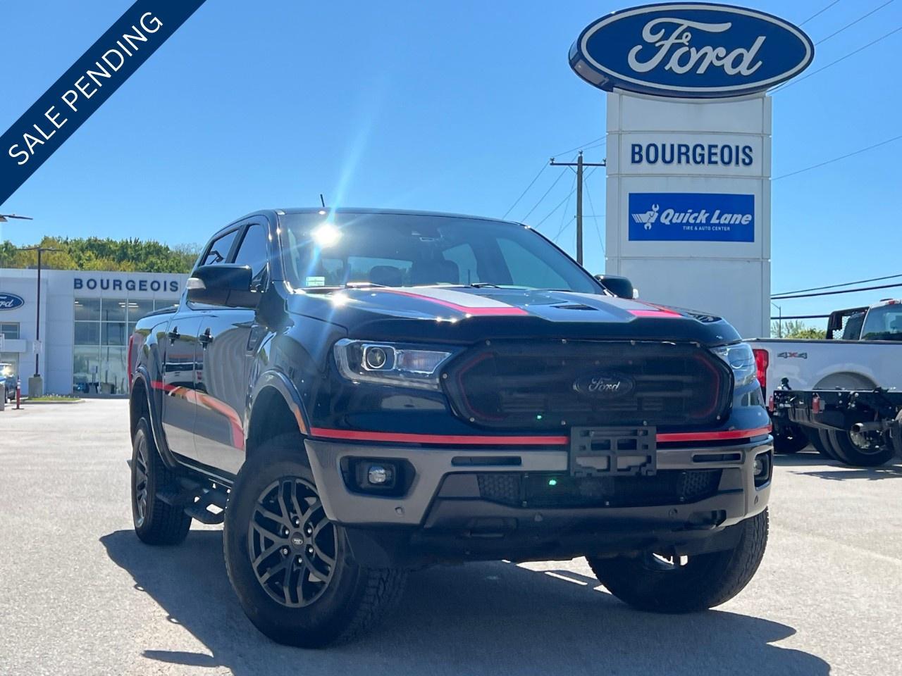 Used 2021 Ford Ranger LARIAT 4WD SuperCrew 5' Box for sale in Midland, ON
