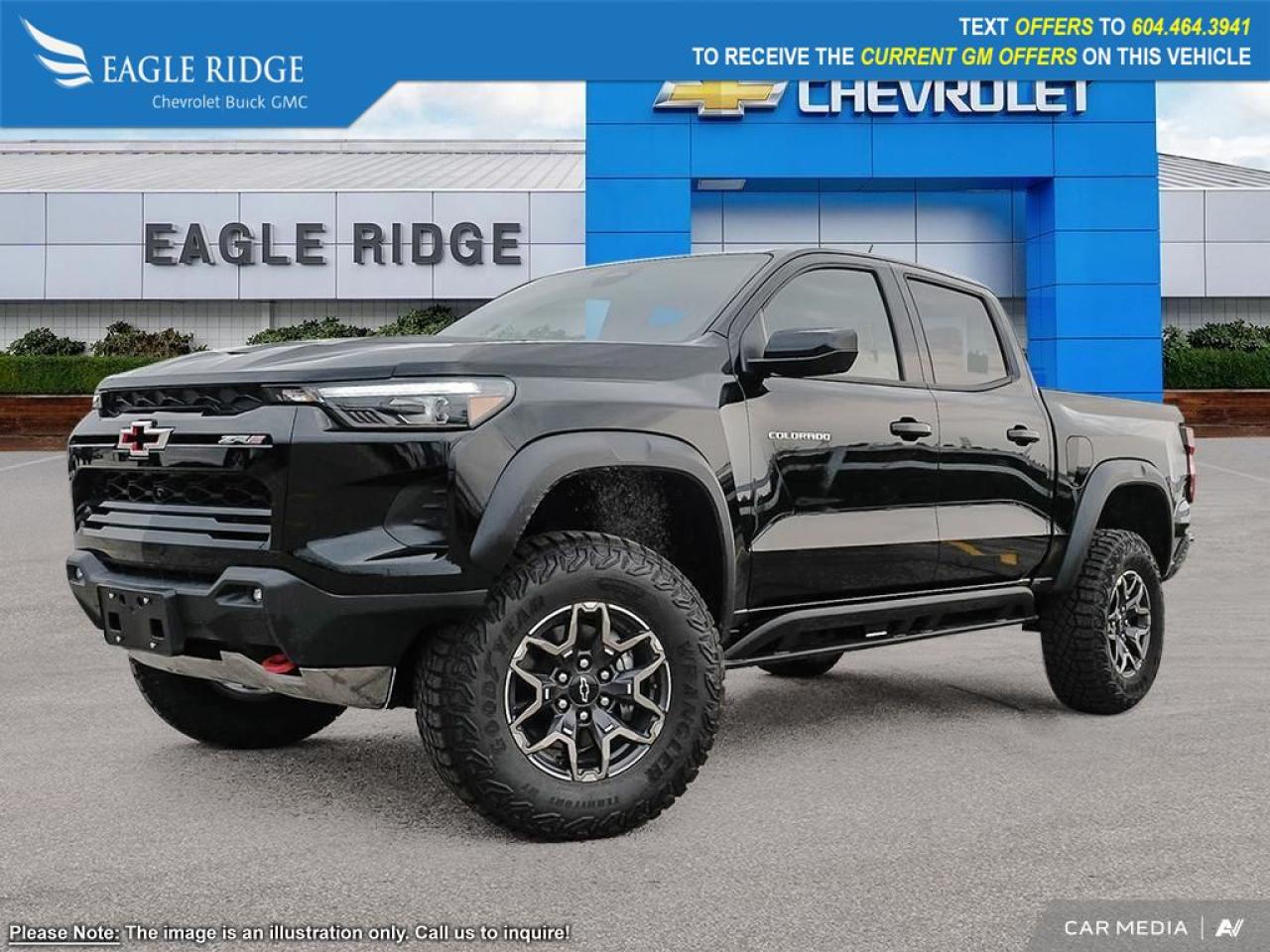 New 2025 Chevrolet Colorado HD surround vision, adaptive cruise control, Automatic stop/Start. 11 display with google built in, ZR2 off-road package, off-road suspension, for sale in Coquitlam, BC