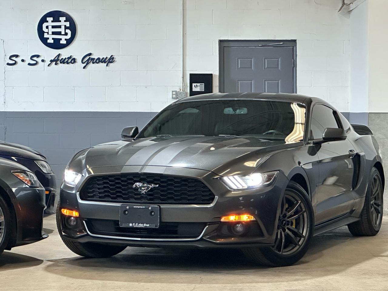 Used 2017 Ford Mustang ECOBOOST|BACKUP|LEATHER|COOLED SEATS|SHAKER SOUND| for sale in Oakville, ON