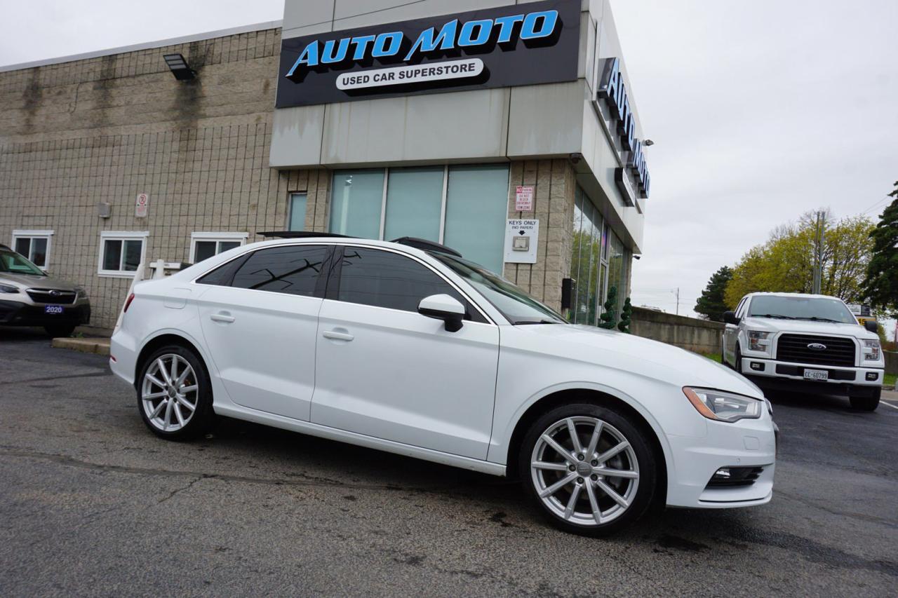 Used 2015 Audi A3 2.0T PREMIUM PLUS S-TRONIC AWD CERTIFIED *FREE ACCIDENT* NAVI CAMERA P.SENSORS SUNROOF BLUETOOTH HEATED LEATHER ALLOYS for sale in Burlington, ON