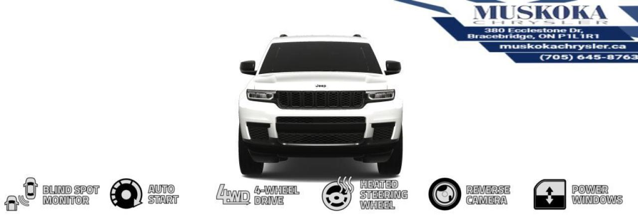New 2025 Jeep Grand Cherokee L Altitude for sale in Bracebridge, ON
