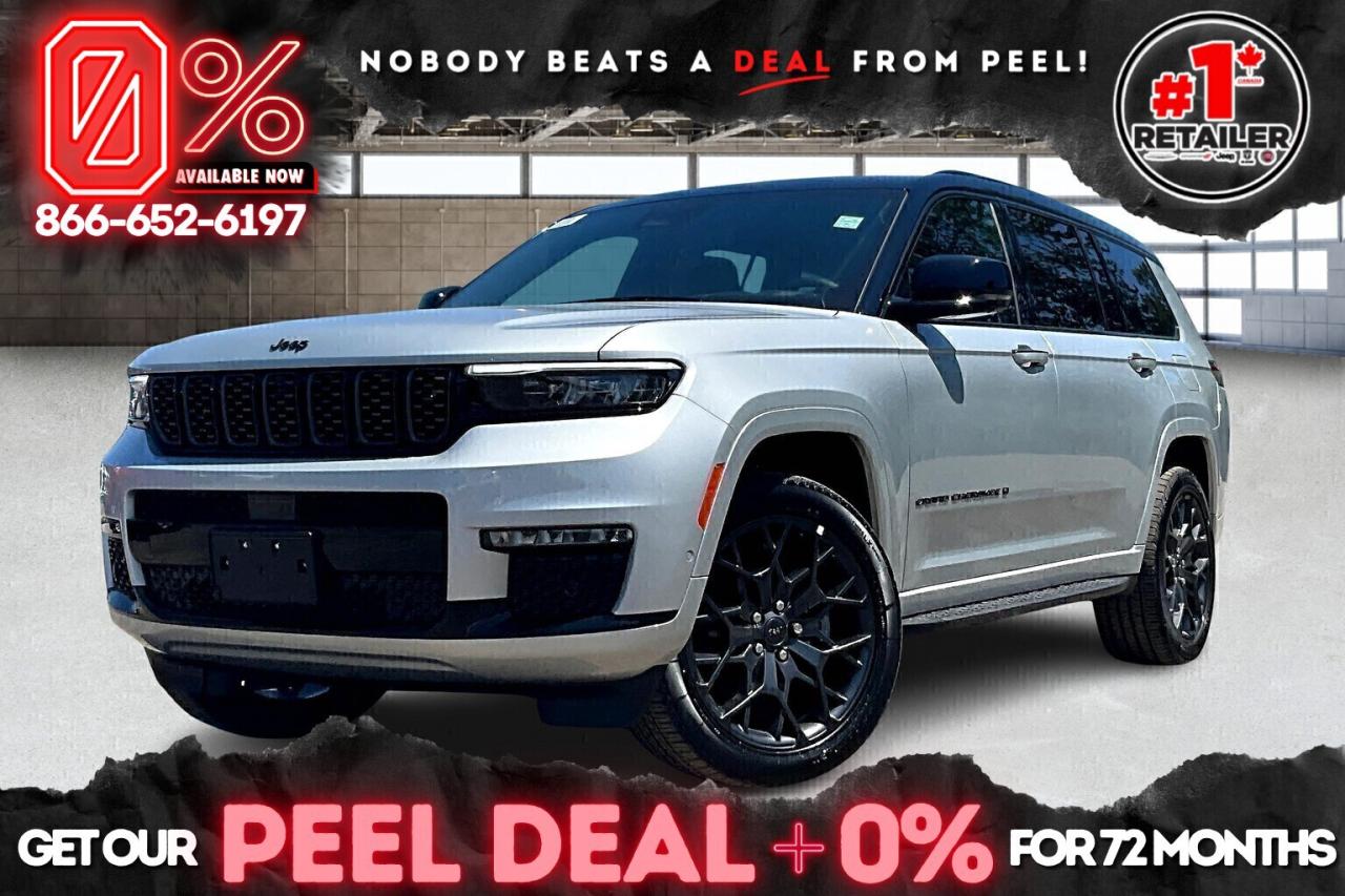 New 2025 Jeep Grand Cherokee L SUMMIT RESERVE | Luxury Tech V | High Altitude Pkg for sale in Mississauga, ON