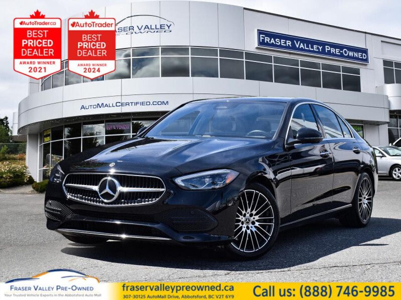 Used 2024 Mercedes-Benz C-Class 300 4MATIC Sedan  Clean History, AMG Pkg for sale in Abbotsford, BC