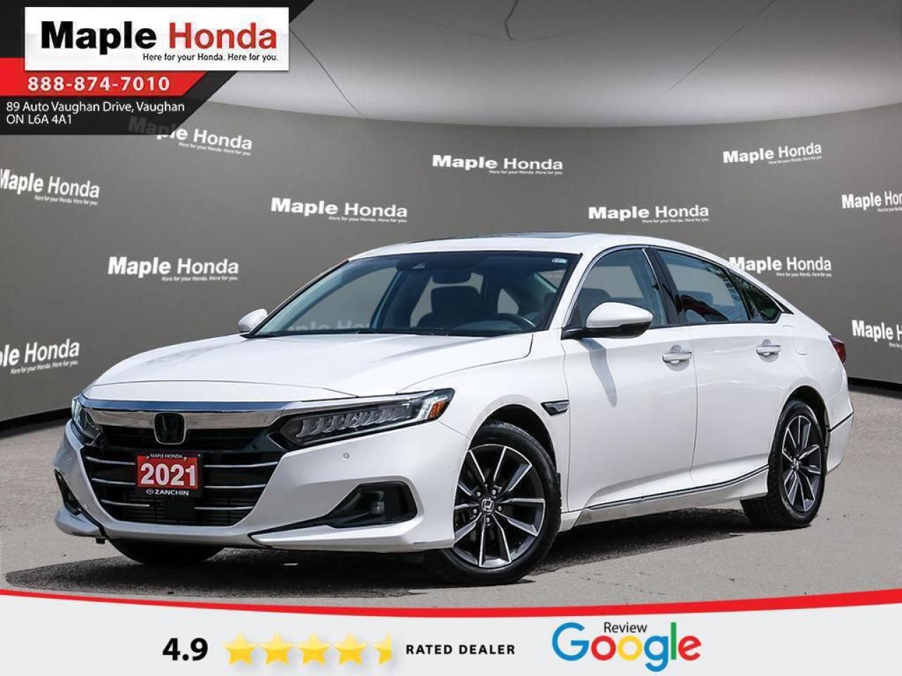 Used 2021 Honda Accord Sedan Leather Seat| Sunroof| Heated Seats| Auto Start| for sale in Vaughan, ON
