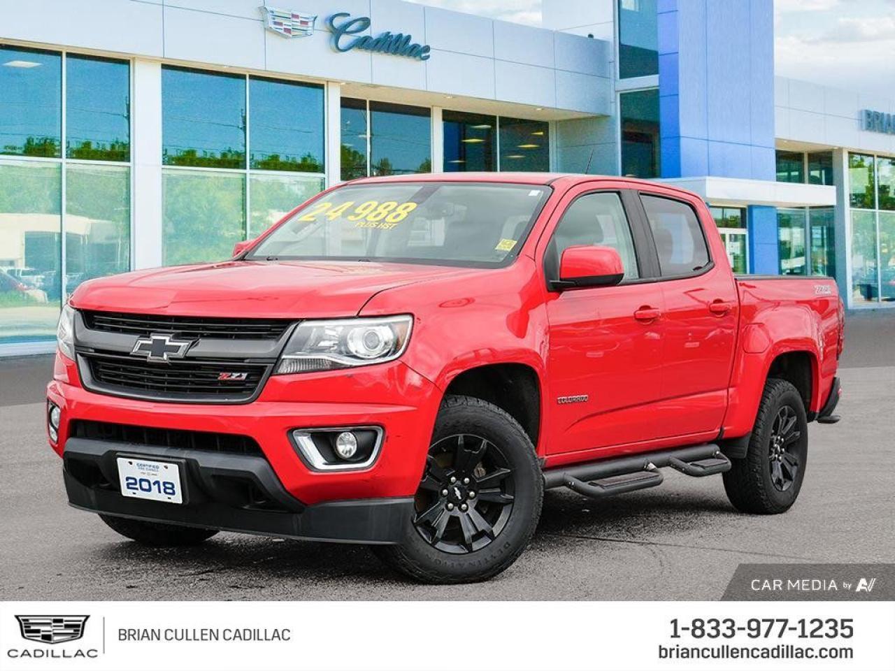 Used 2018 Chevrolet Colorado 4WD Z71 Crew Cab Short Box 4-Wheel Drive Z71 for sale in St Catharines, ON