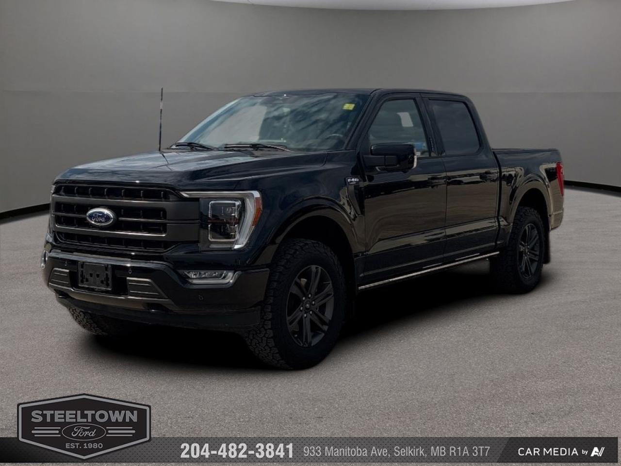 Used 2023 Ford F-150 Lariat  lariat crew 4x4 502a moonroof/leather for sale in Selkirk, MB