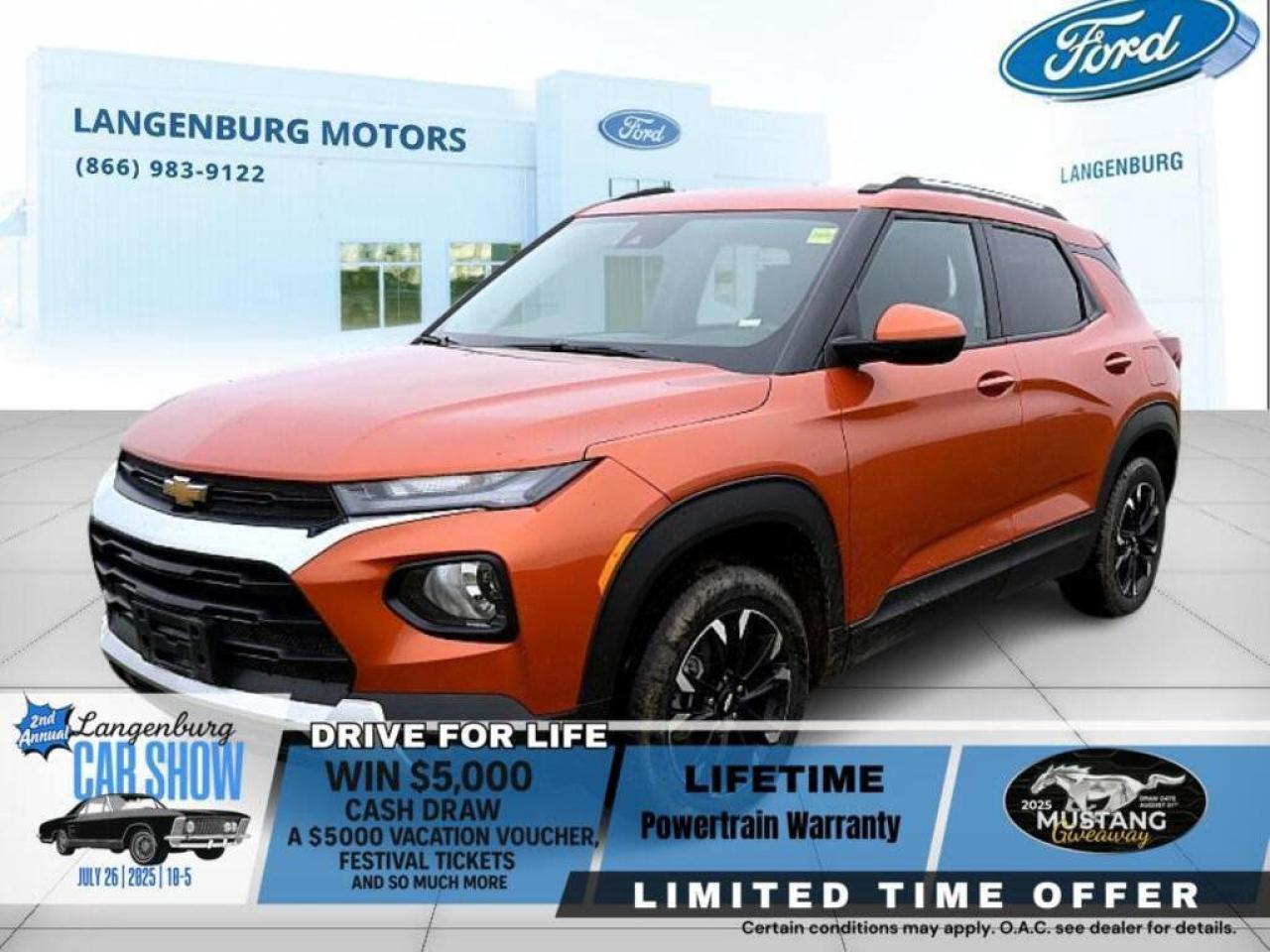 Used 2023 Chevrolet TrailBlazer AWD 4dr LT for sale in Langenburg, SK
