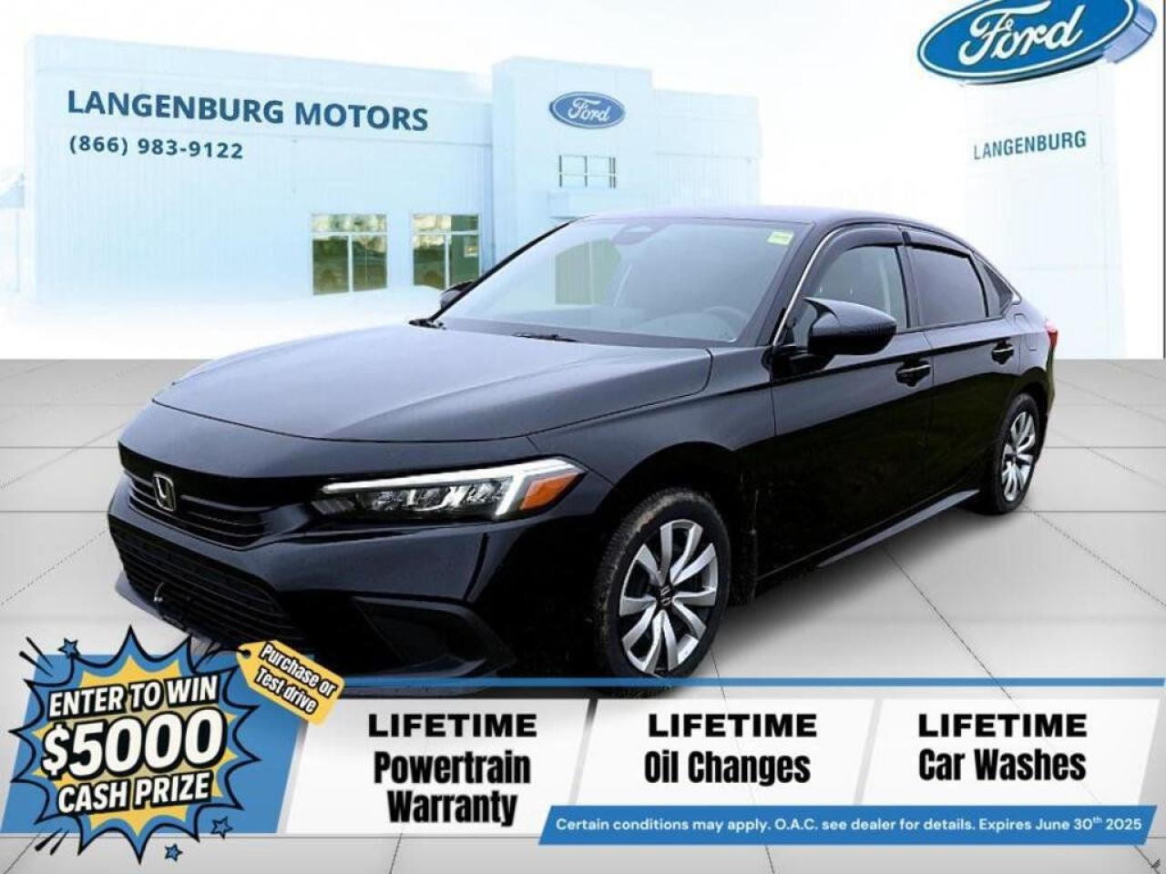Used 2024 Honda Civic LX for sale in Langenburg, SK