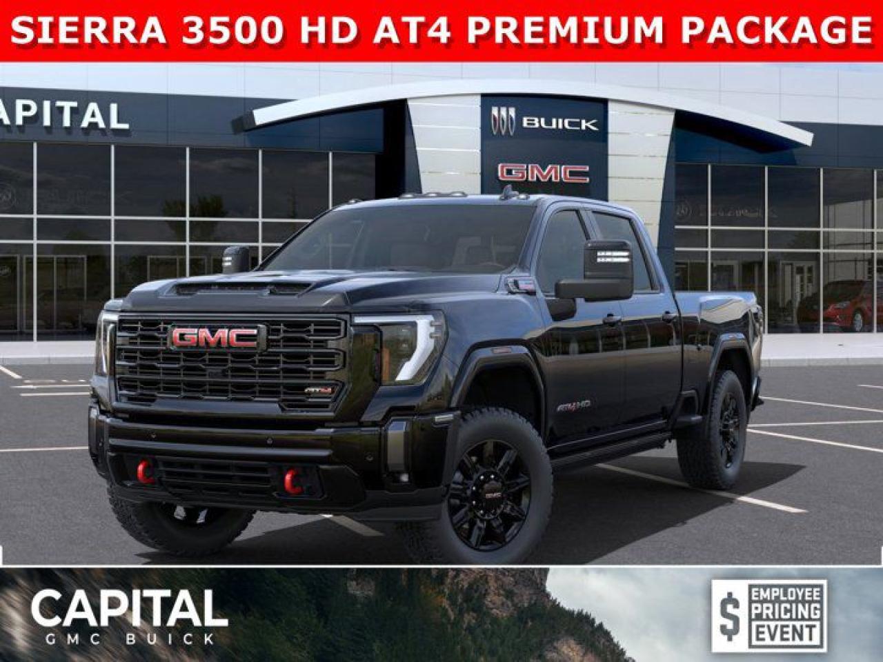 New 2025 GMC Sierra 3500 HD Crew Cab AT4 for sale in Edmonton, AB