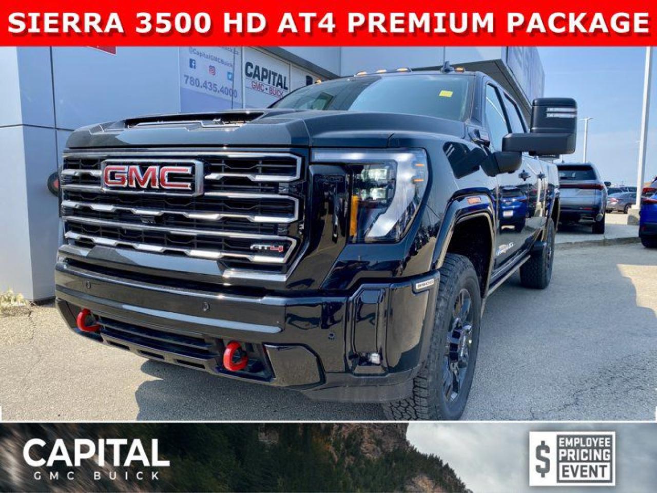 New 2025 GMC Sierra 3500 HD Crew Cab AT4 for sale in Edmonton, AB