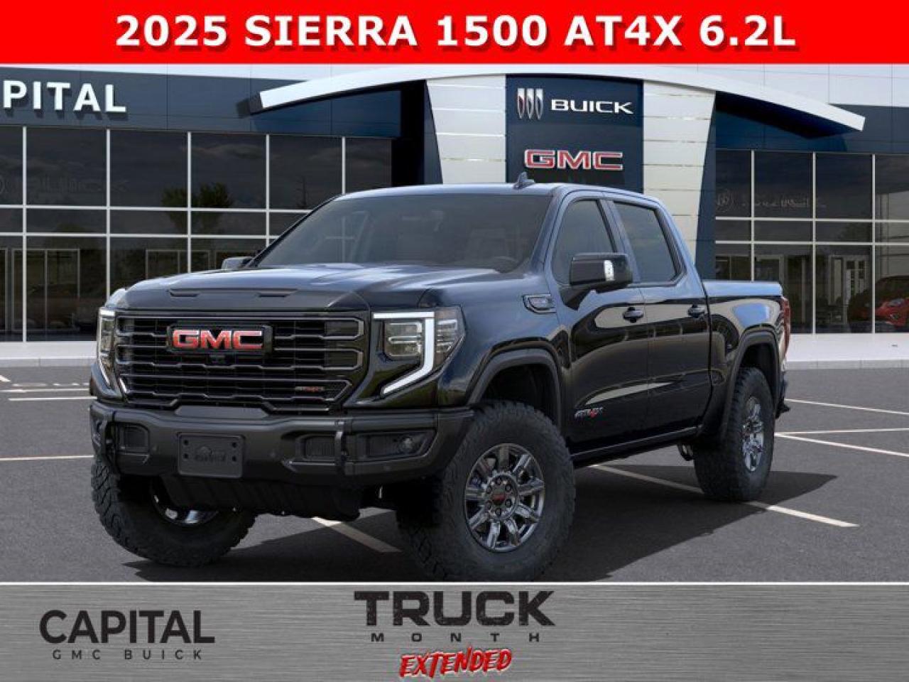 New 2025 GMC Sierra 1500 Crew Cab AT4X for sale in Edmonton, AB