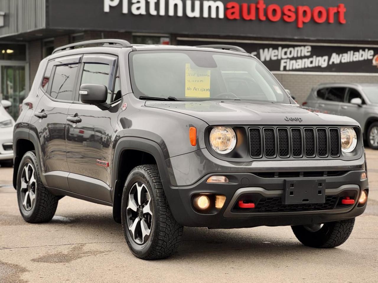 Used 2019 Jeep Renegade Trailhawk 4x4 for sale in Saskatoon, SK