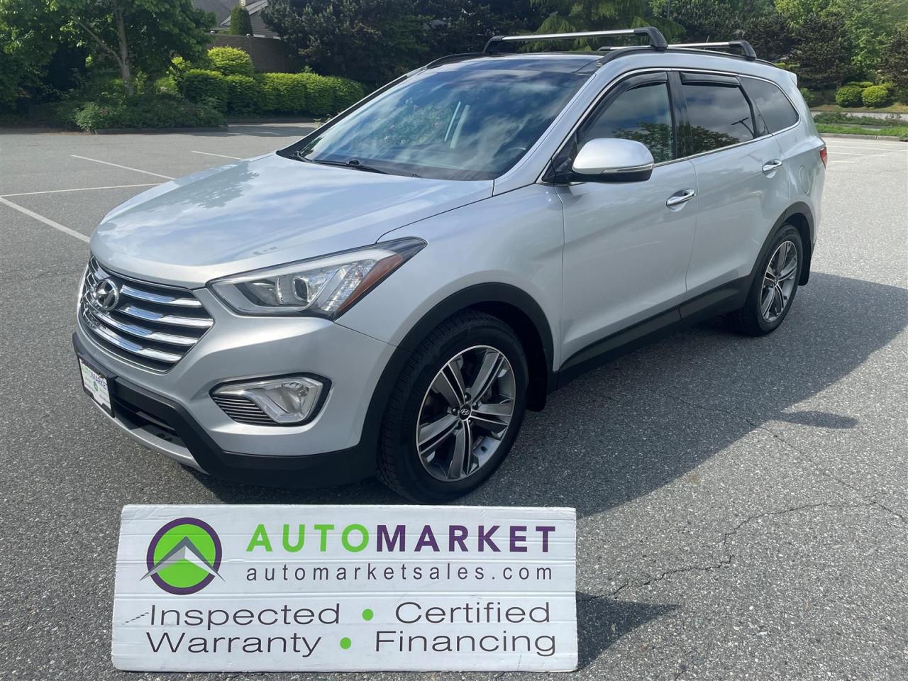 Used 2015 Hyundai Santa Fe LIMITED AWD 7 PASS, LOADED, FINANCING, WARRANTY, INSPECTED W/BCAA MBSHP! for sale in Surrey, BC