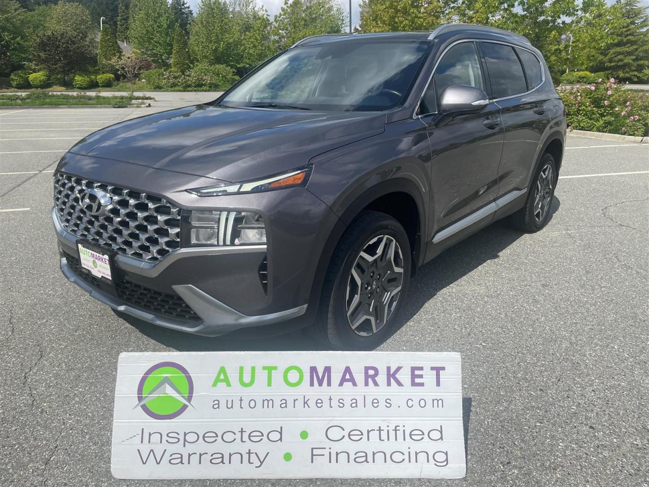 Used 2021 Hyundai Santa Fe Hybrid HYBRID SEL PREMIUM AWD GREAT FINANCING, WARRANTY, INSPECTED W/BCAA MBSHP! for sale in Surrey, BC