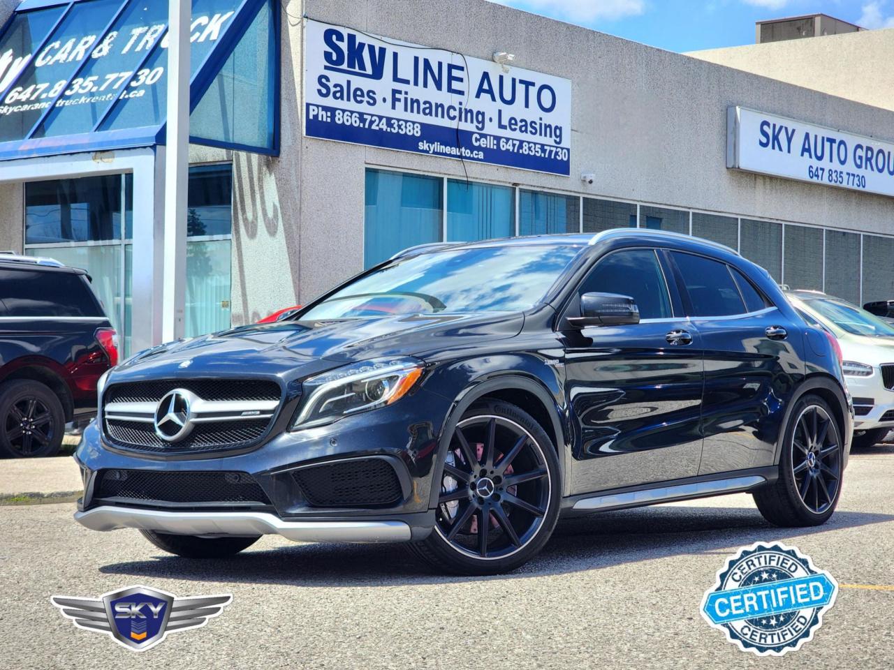 Used 2016 Mercedes-Benz GLA AMG GLA 45 4MATIC - VALVETRONIC | ONE OWNER | NO ACCIDENTS | LOW KM'S for sale in Concord, ON