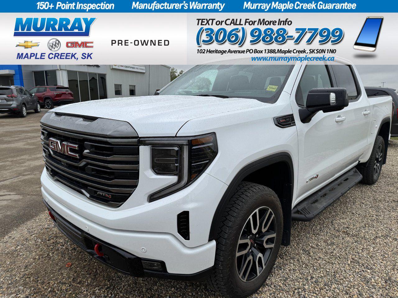 Used 2023 GMC Sierra 1500 AT4 for sale in Maple Creek, SK