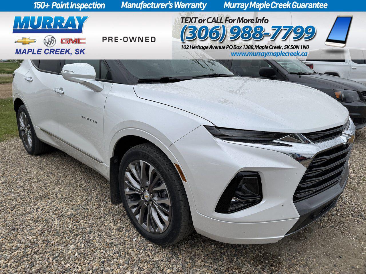 Used 2021 Chevrolet Blazer Premier for sale in Maple Creek, SK
