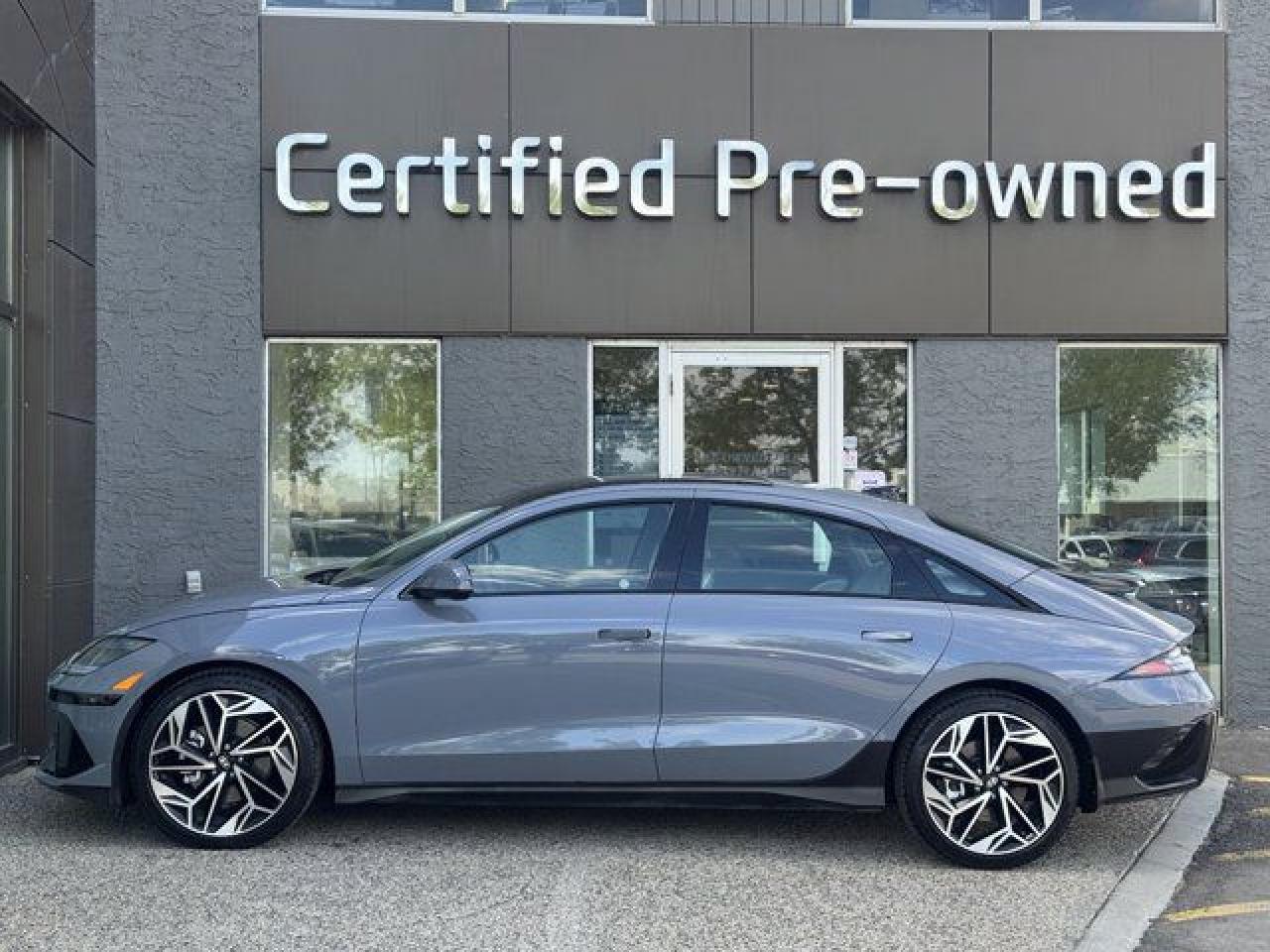 Used 2024 Hyundai IONIQ 6 ULTIMATE w/ TOP MODEL / AWD / ELECTRIC LONG RANGE for sale in Calgary, AB