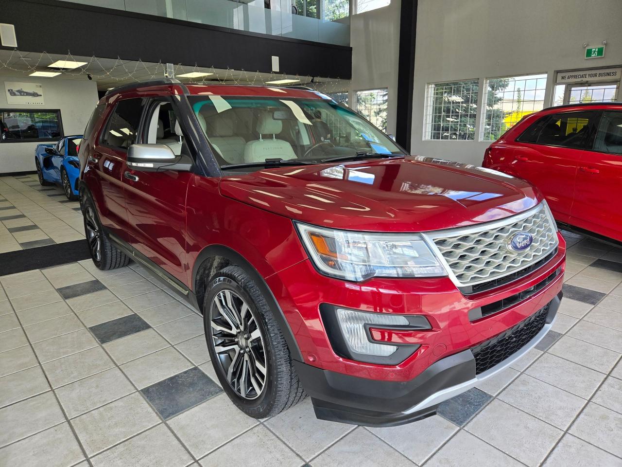 Used 2016 Ford Explorer Platinum | FULLY LOADED | ALL CREDIT ACCEPTED!! for sale in Calgary, AB