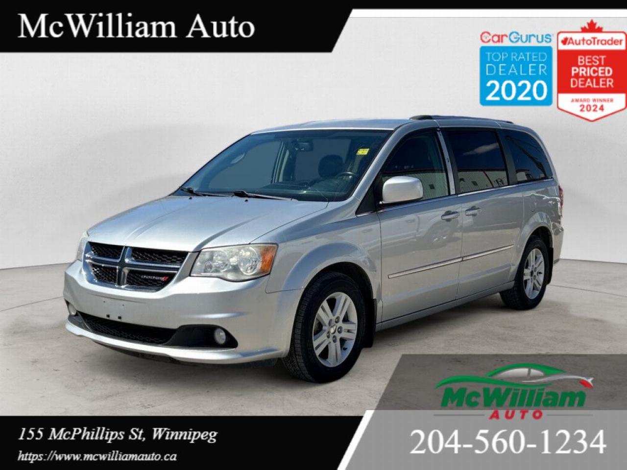 Used 2012 Dodge Grand Caravan Crew |EXCEPTIONAL CONDITION VERY WELL MAINTAINED| for sale in Winnipeg, MB