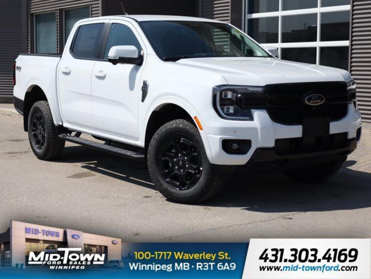 New 2025 Ford Ranger LARIAT | Trailer Tow Pack | lane Keep Assist for sale in Winnipeg, MB