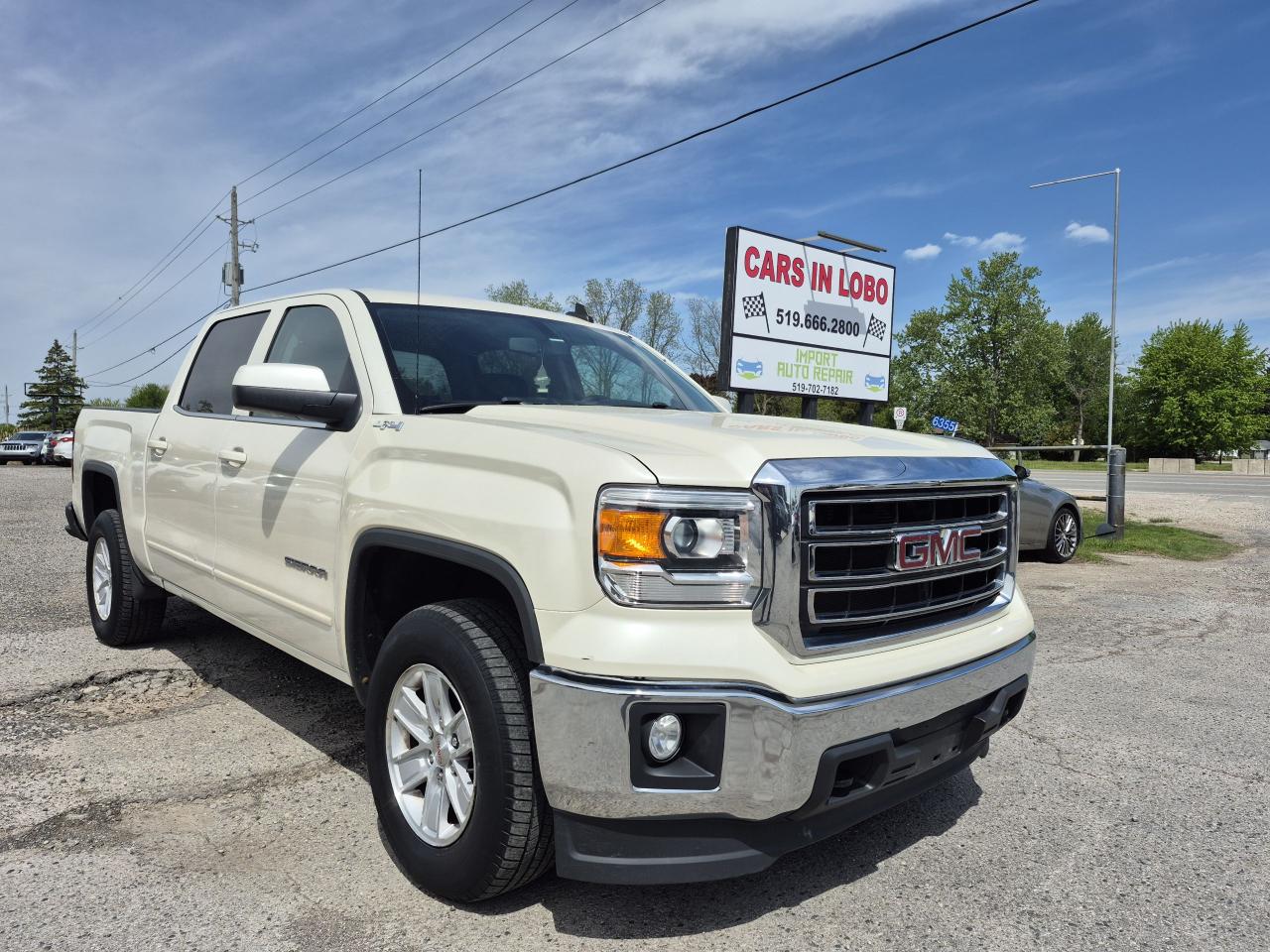 Used 2015 GMC Sierra 1500 4WD Crew Cab SLE - LEATHER for sale in Komoka, ON