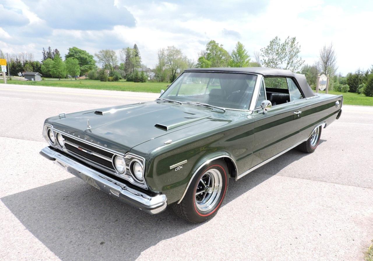 1967 Plymouth GTX Convertible 440 Auto Gorgeous With 3-Year Waranty