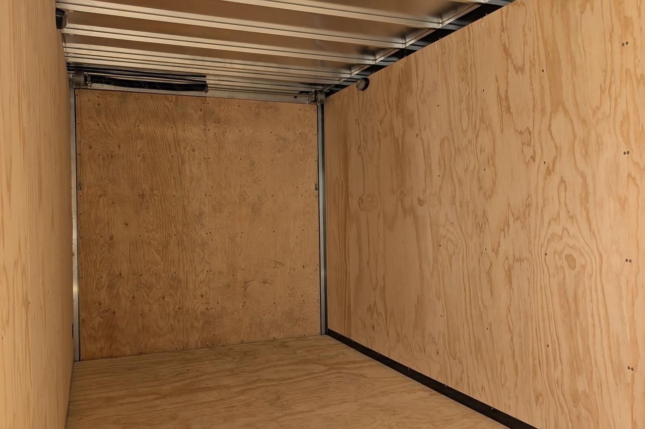 2025 Canadian Trailer Company 7x18 V-Nose Cargo Trailer Aluminum Tandem Axle Photo8