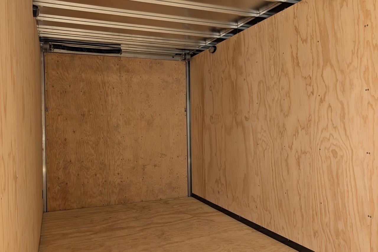 2025 Canadian Trailer Company 7x18 V-Nose Cargo Trailer Aluminum Tandem Axle