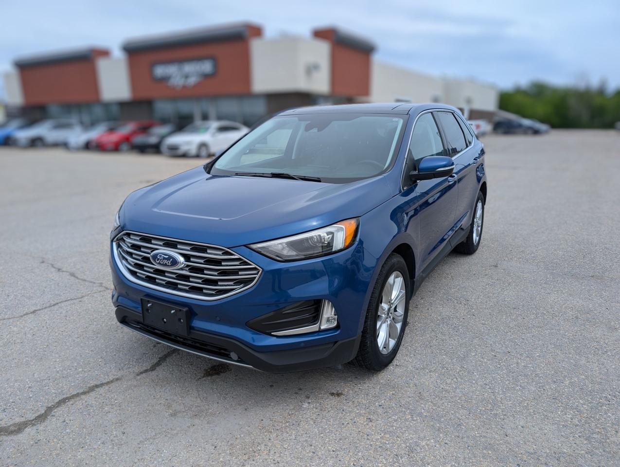 Used 2022 Ford Edge Titanium | No Accident | CarPlay | Htd Seats for sale in Steinbach, MB