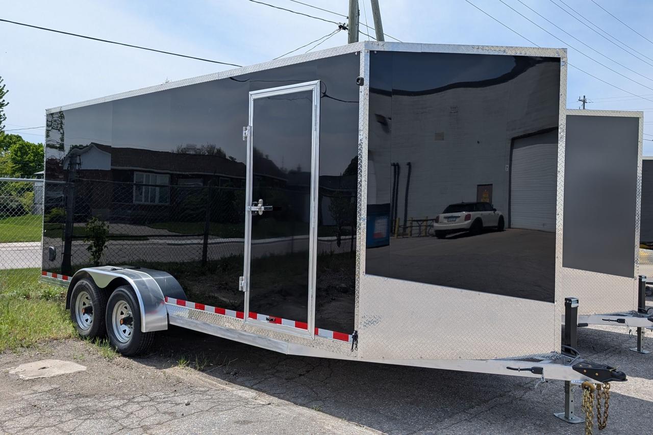 2025 Canadian Trailer Company 7x18 V-Nose Cargo Trailer Aluminum Tandem Axle