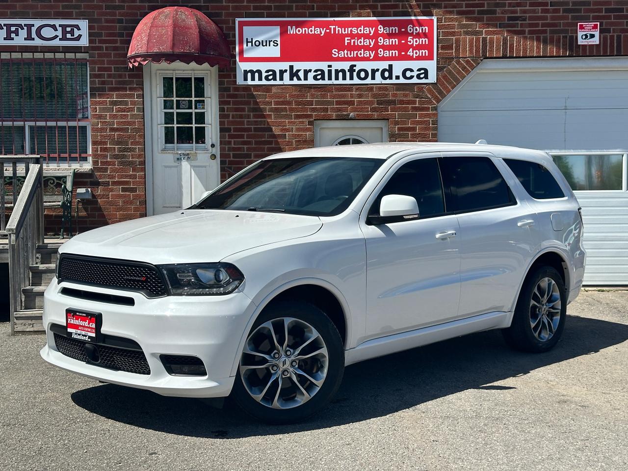 Used 2019 Dodge Durango GT AWD HTD-LTHR 3Row NAV CarPlay BackupCam XM-HD for sale in Bowmanville, ON