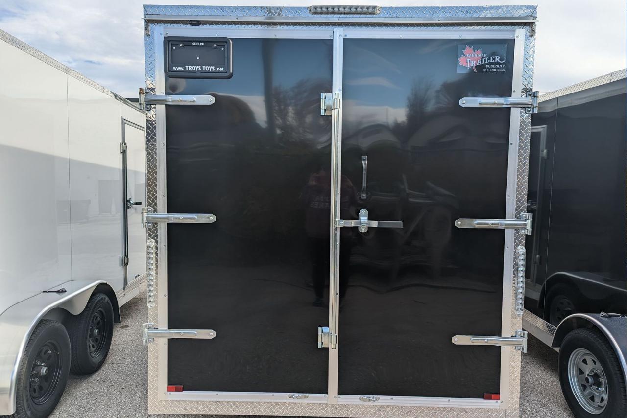 2025 Canadian Trailer Company 7x14 V Nose Cargo Trailer Aluminum Tandem Axle