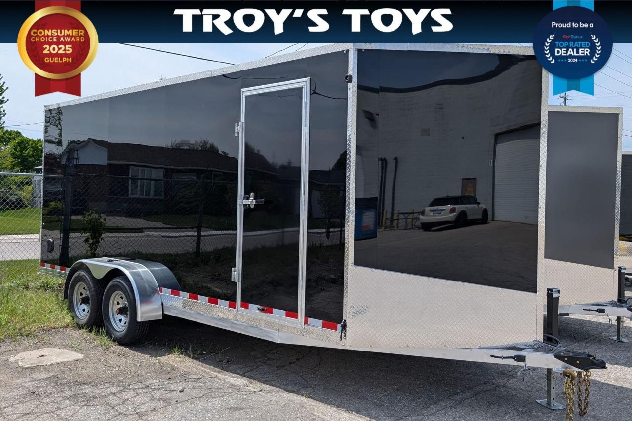 2025 Canadian Trailer Company 7x18 V-Nose Cargo Trailer Aluminum Tandem Axle