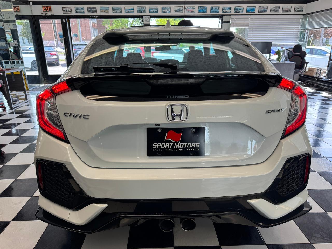 2017 Honda Civic SPORT w/Honda Sensing+Roof+CLEAN CARFAX Photo9