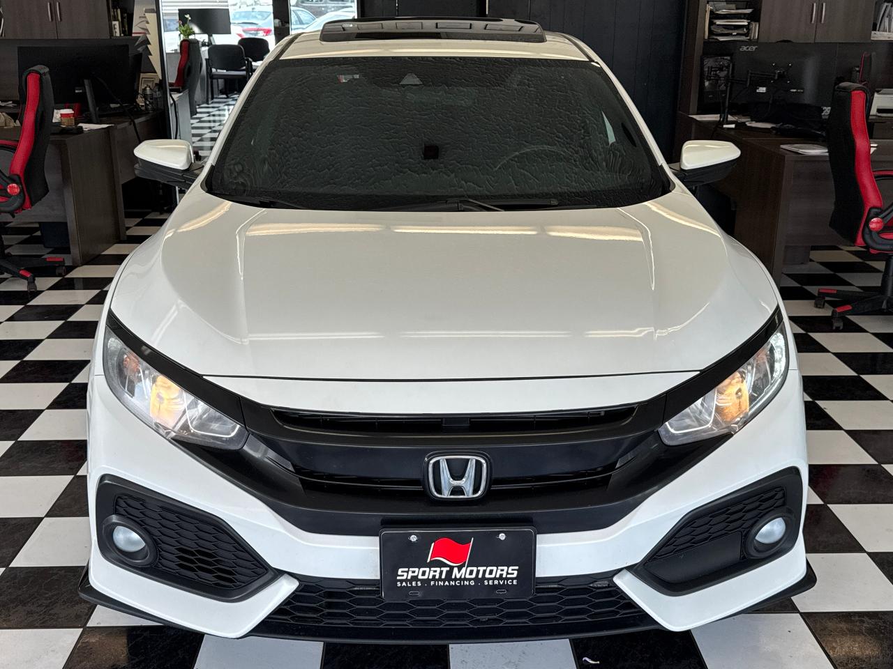 2017 Honda Civic SPORT w/Honda Sensing+Roof+CLEAN CARFAX Photo12