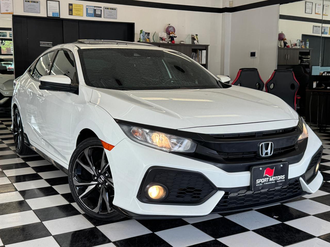 2017 Honda Civic SPORT w/Honda Sensing+Roof+CLEAN CARFAX Photo18